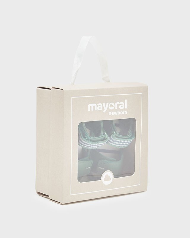 Sandaletti neonato Mayoral Newborn verdi - ErreGiModaBimbo