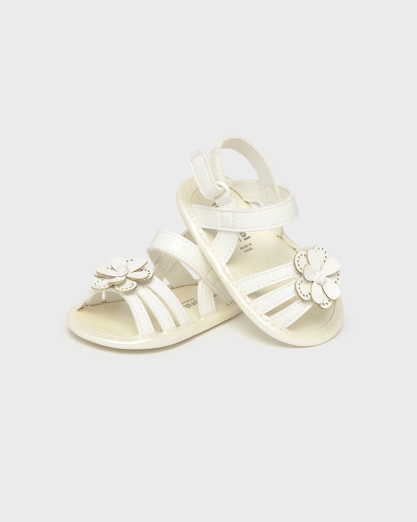 Sandali fiore neonata Mayoral Newborn bianco Mayoral Bianco