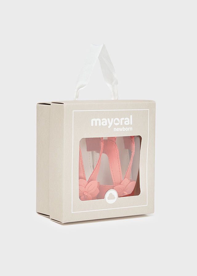 Sandali fiore nettare neonata Mayoral Newborn - ErreGiModaBimbo