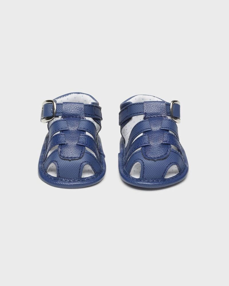 Sandali ragnetto con fibbia neonato Mayoral Newborn blu - ErreGiModaBimbo