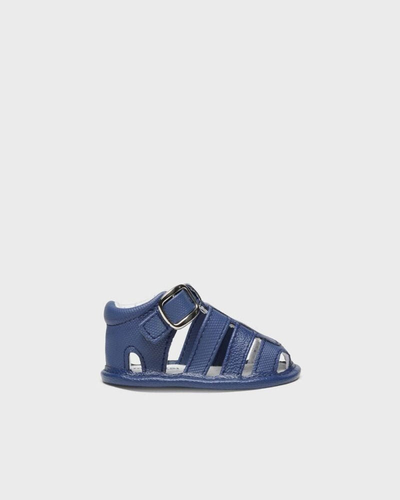 Sandali ragnetto con fibbia neonato Mayoral Newborn blu - ErreGiModaBimbo