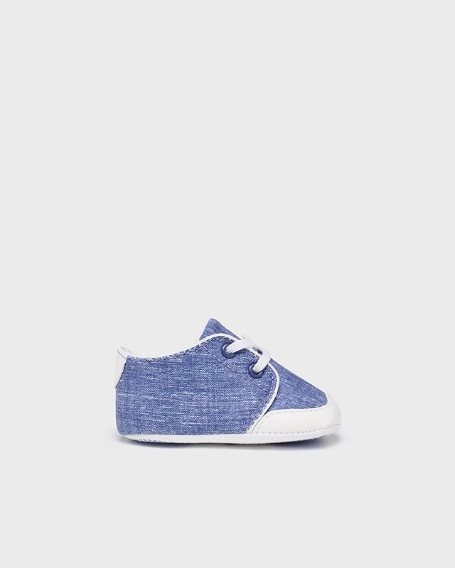 Scarpe con lacci neonato Mayoral Newborn azzuro - ErreGiModaBimbo