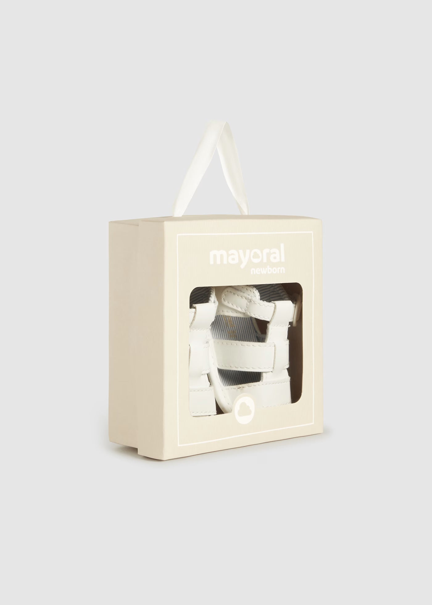 Scarpete sandali ragnetti neonato Mayoral Newborn bianco Mayoral 15 (0-2 Mesi)