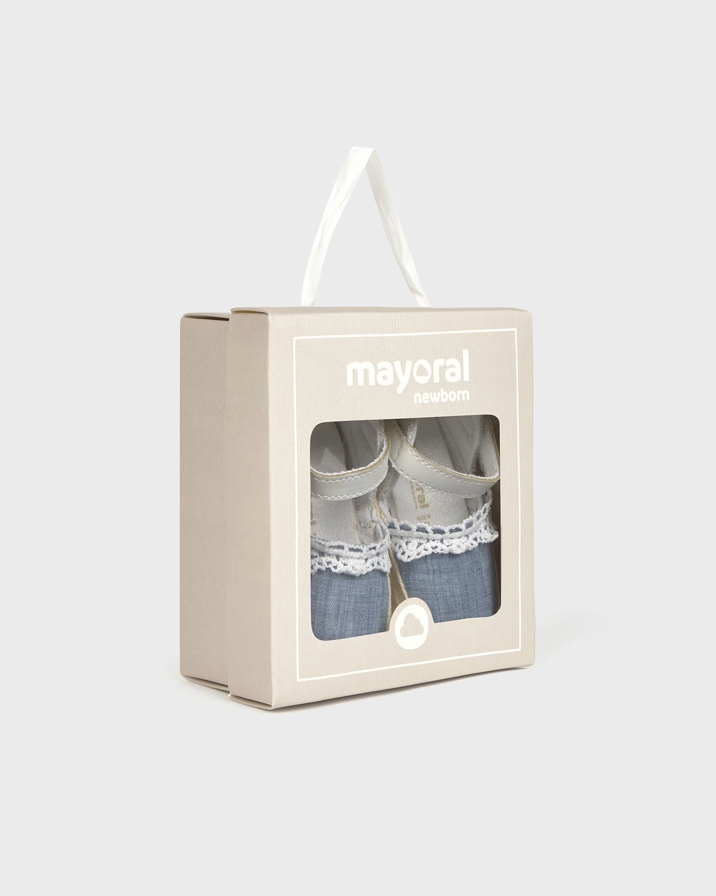 Scarpette Espadrillas neonata Mayoral Newborn blu e beige Mayoral Blu