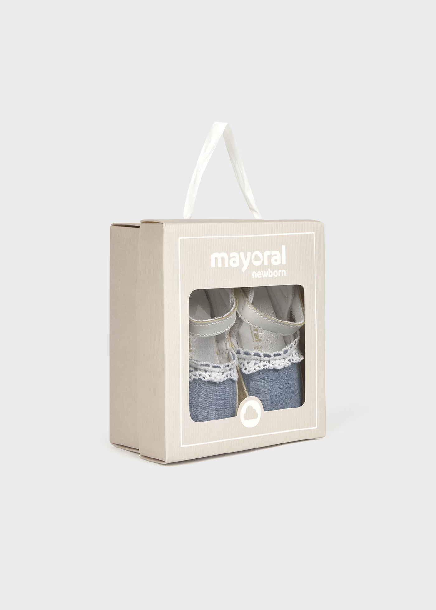 Scarpette Espadrillas neonata Mayoral Newborn blu e beige Mayoral Blu