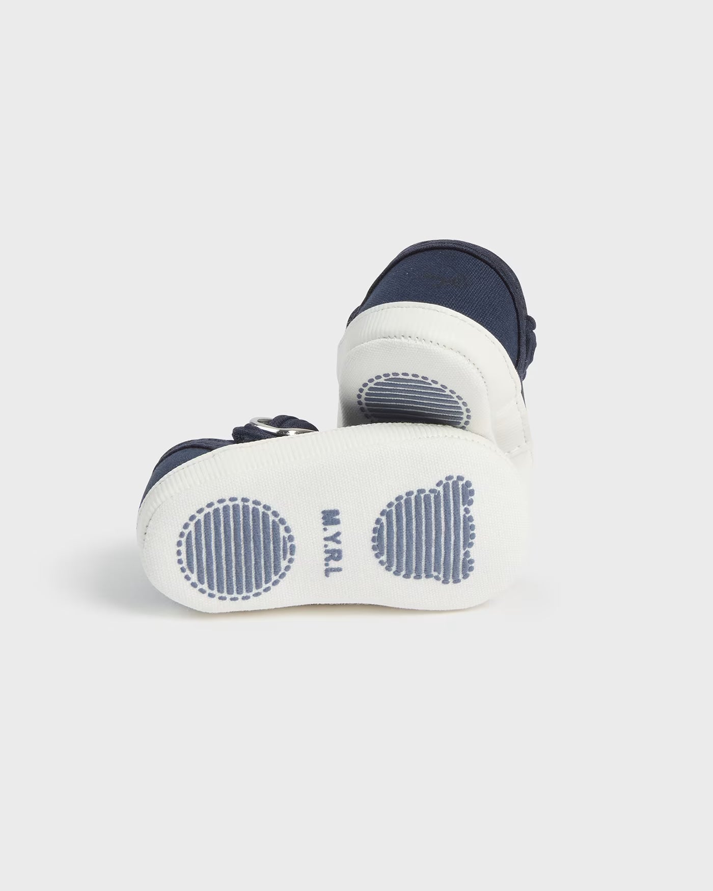 Scarpette in tela blu unisex neonati Mayoral Newborn Mayoral 15 (0-2 Mesi)