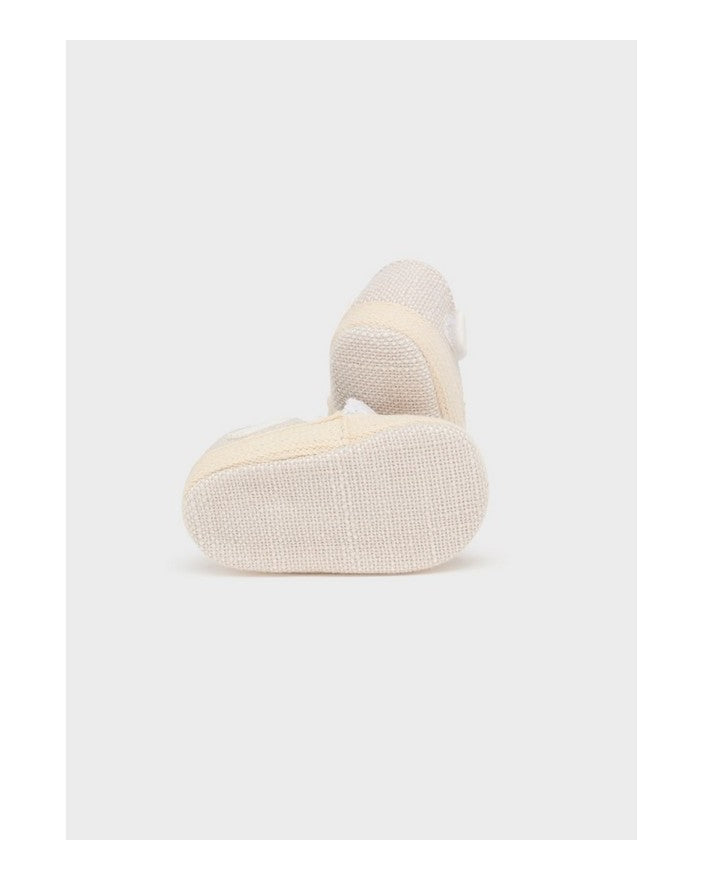 Scarpette modello espadrillas neonata Mayoral NewBorn bianca Mayoral Bianco