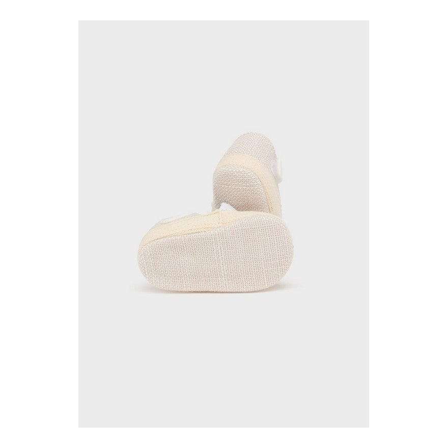Scarpette modello espadrillas neonata Mayoral NewBorn bianca Mayoral Bianco