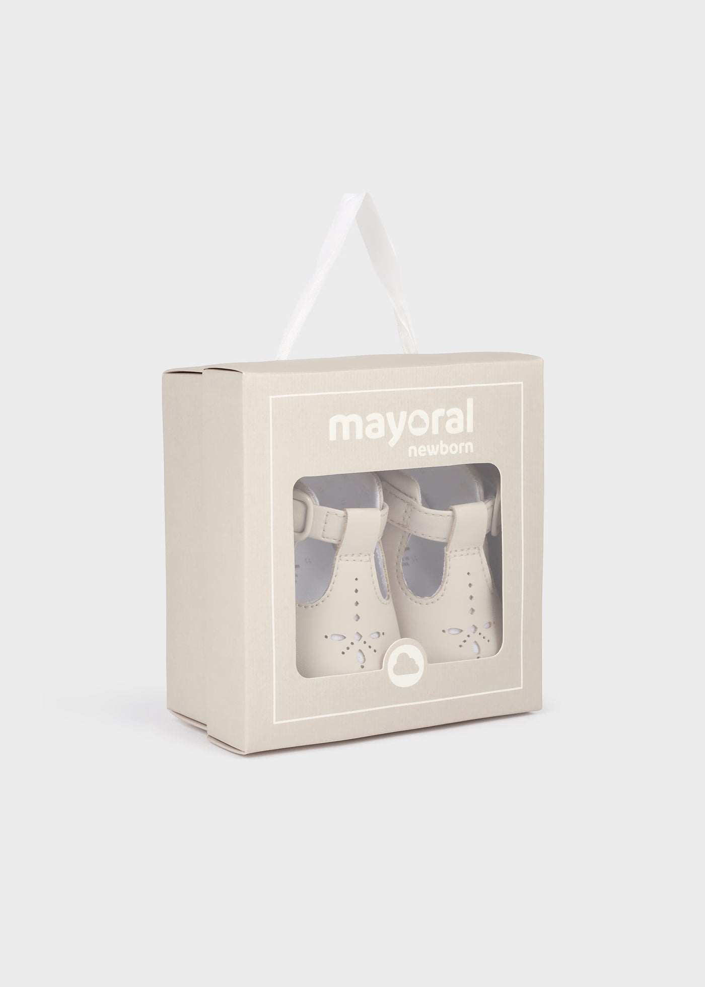 Scarpine eleganti neonato Mayoral Newborn crema Mayoral 15 (0-2 Mesi)