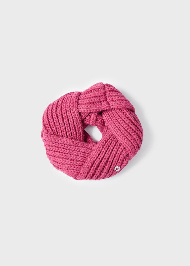 Sciarpa intrecciata bambina Mayoral lampone - ErreGiModaBimbo