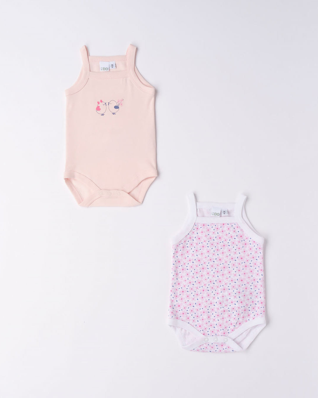 Set 2 body spallafina neonata iDO rosa iDO Rosa