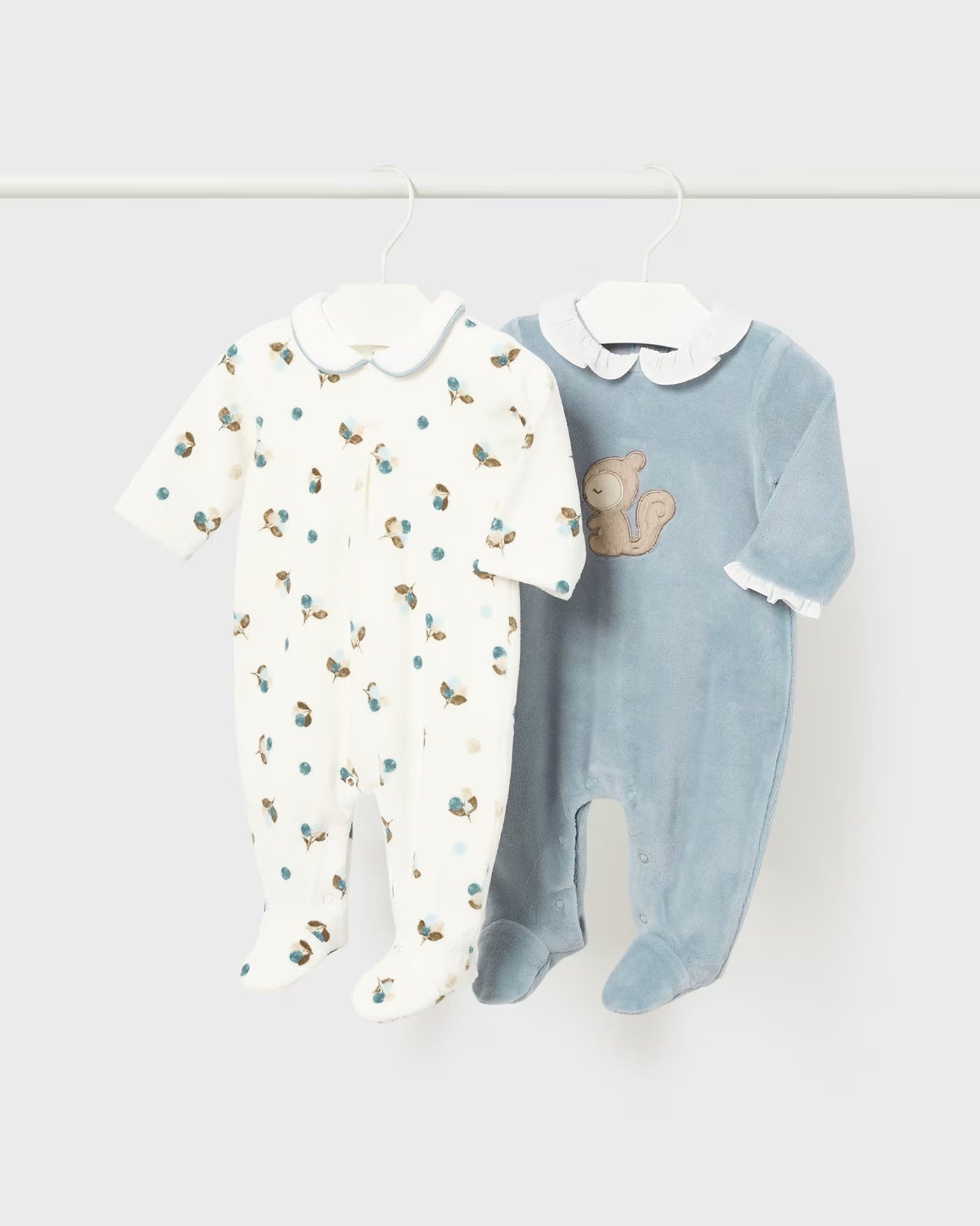 Tutina ciniglia neonata Mayoral Newborn tema azzurro Mayoral Azzurro