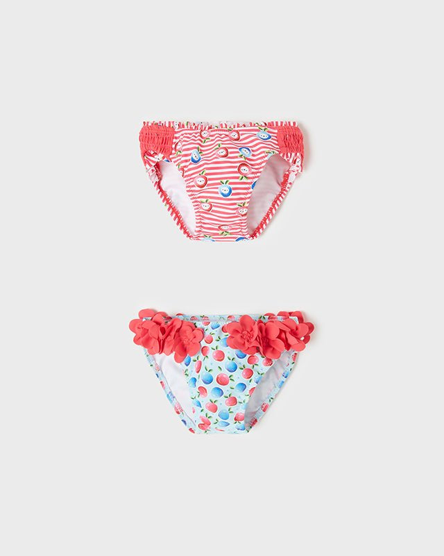 Set 2 slip costume da bagno neonata "Fruit" - ErreGiModaBimbo