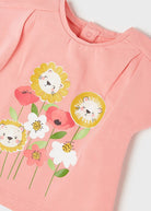 Set 2 T-Shirt neonato Mayoral rosa stampa florelae - ErreGiModaBimbo