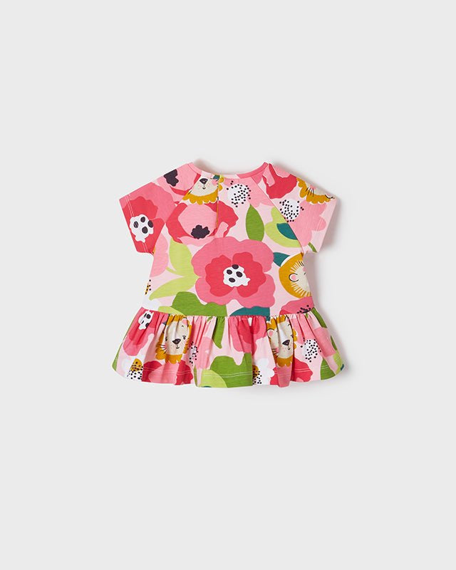 Set 2 T-Shirt neonato Mayoral rosa stampa florelae - ErreGiModaBimbo