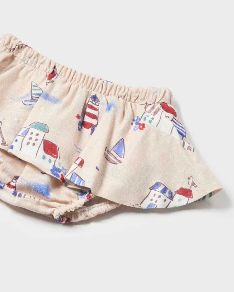 Completo 2 pezzi neonata Mayoral Newborn Barca rosso Mayoral Rosso