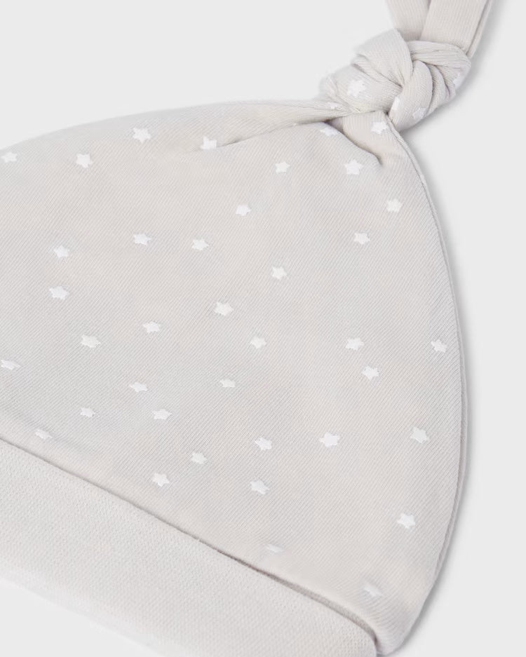 Set 3 pezzi neonati unisex colore neutro fresco cotone Mayoral Newborn - ErreGiModaBimbo