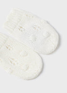 Set 3 pezzi panna cappello sciarpa e manopole neonata Mayoral - ErreGiModaBimbo