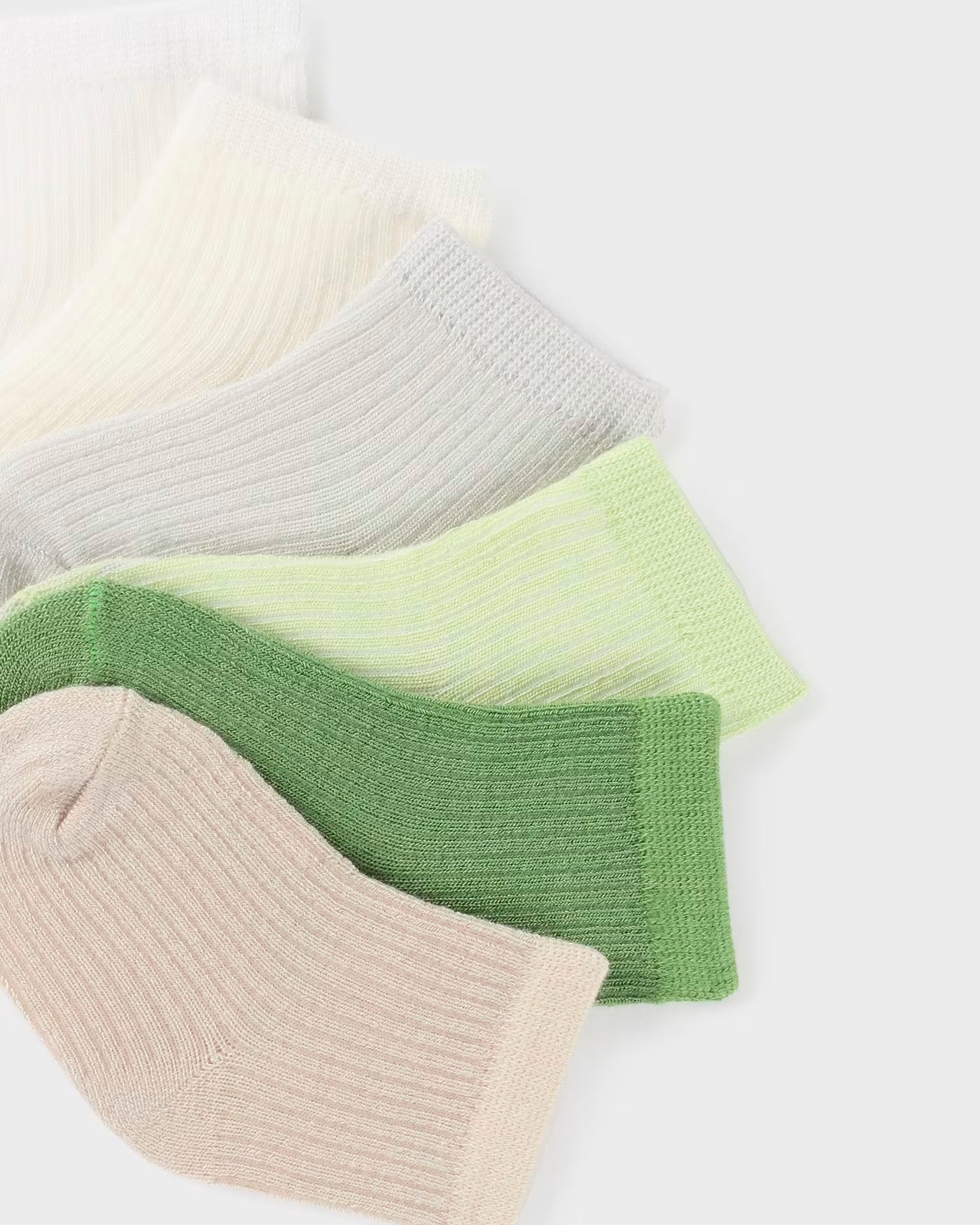 Set 6 paia calzini antisudore freschi in viscosa neonati Mayoral Newborn Verdi Mayoral Verde