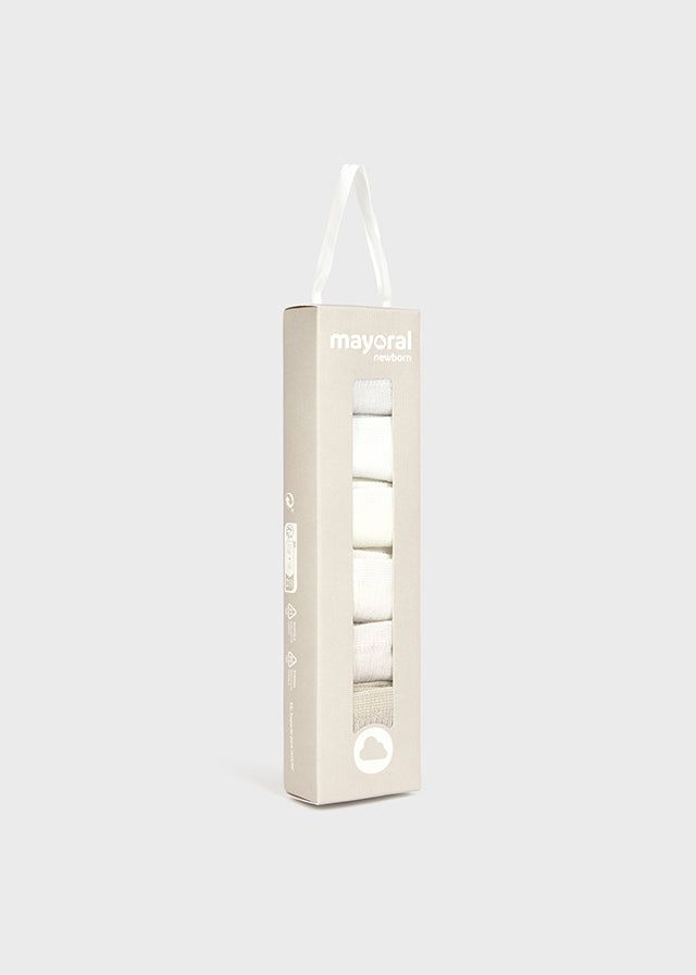 Set 6 paia calzini neonati Mayoral Newborn Neutri Mayoral Beige