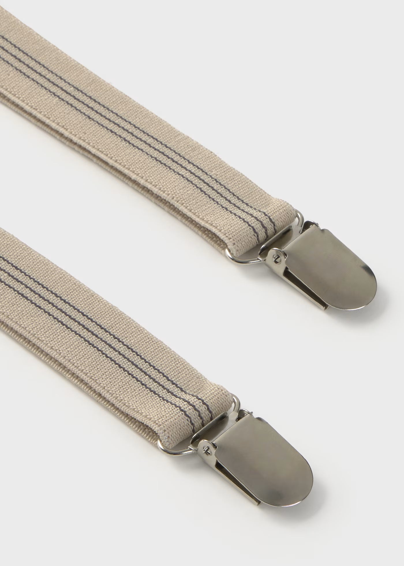 Set bretelle e papillon neonato Mayoral grigio e beige Mayoral Default Title