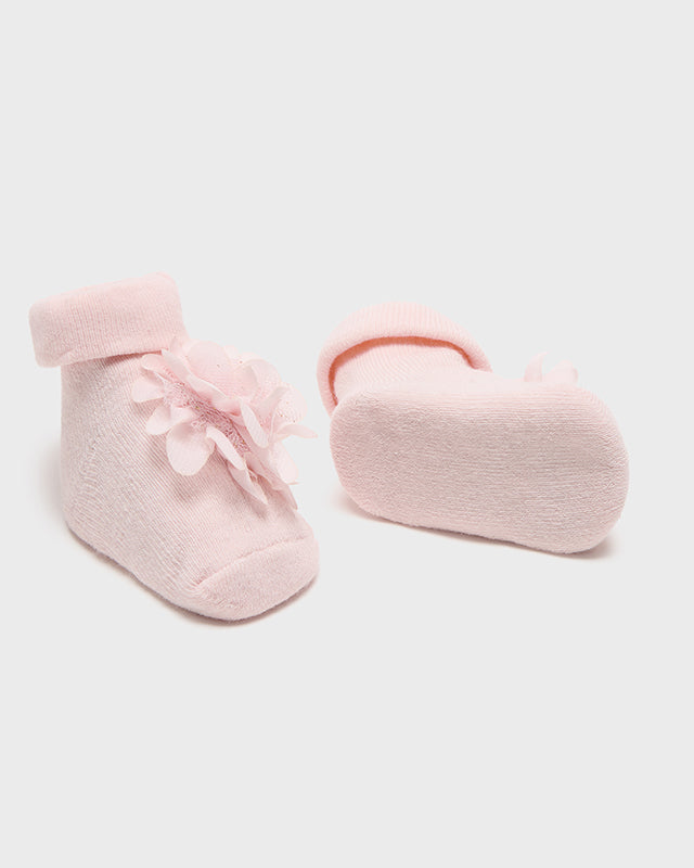 Set fascia e calzini fiore neonata Mayoral Newborn rosa Mayoral Rosa