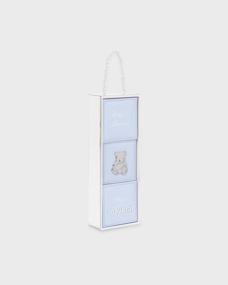 Set scatole ricordi bebe Mayoral Newborn azzurro cielo - ErreGiModaBimbo