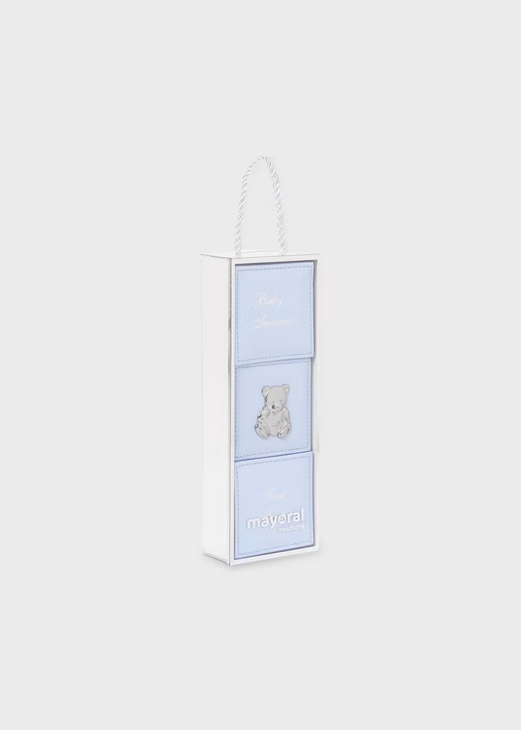 Set scatole ricordi bebe Mayoral Newborn azzurro cielo - ErreGiModaBimbo