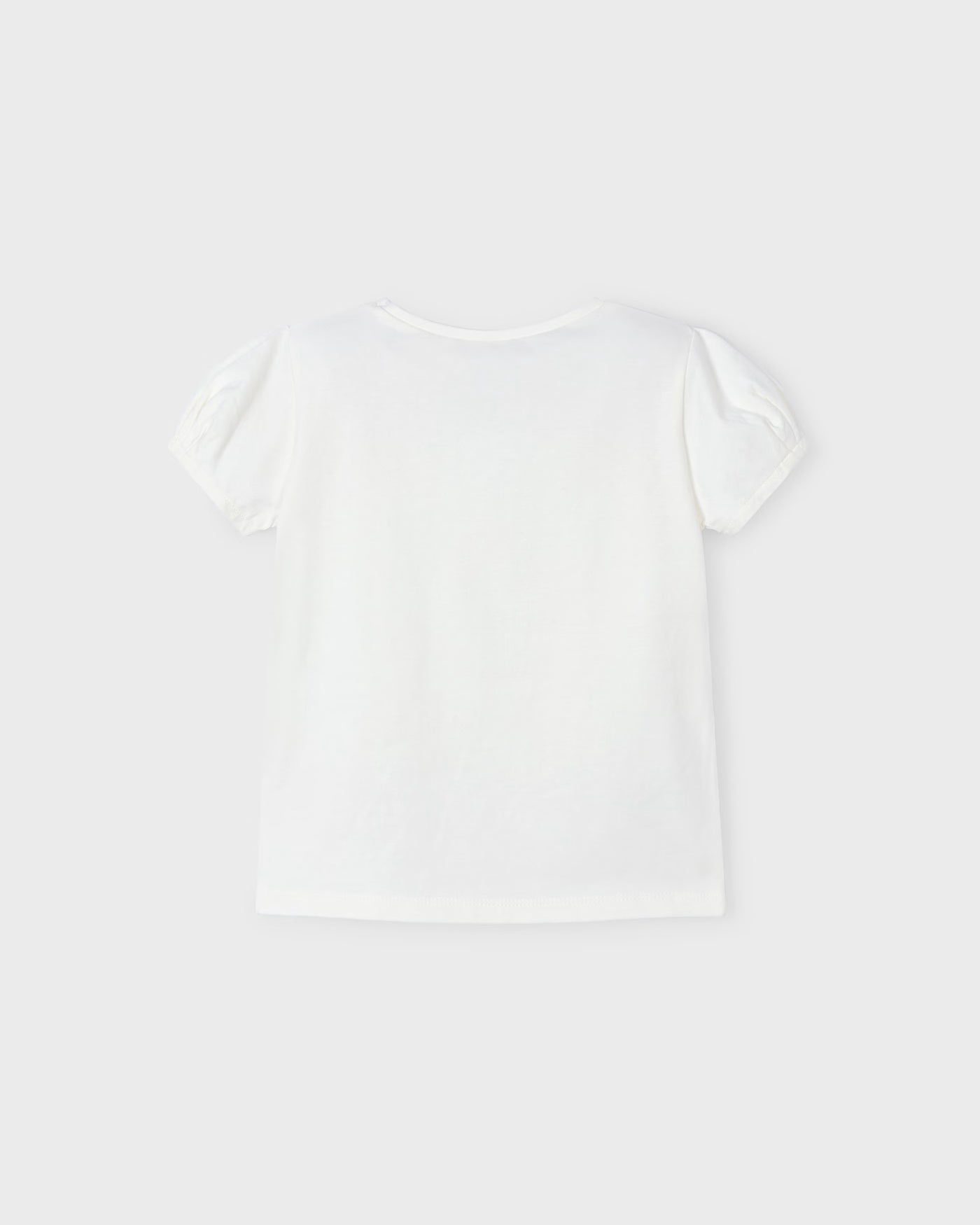 T-Shirt bambina Mayoral fiocchi plumetis panna Mayoral Panna