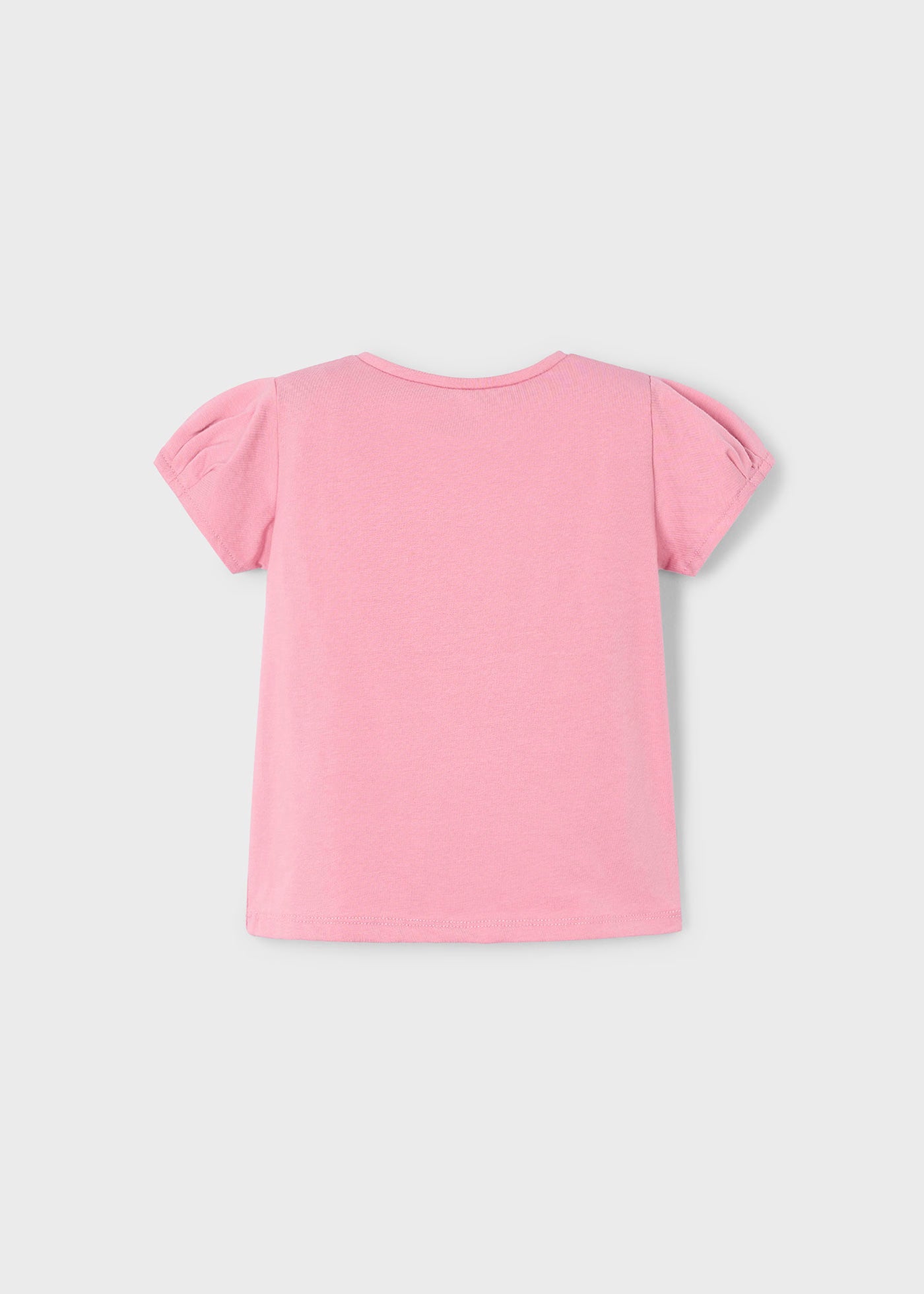 T-Shirt bambina Mayoral fiocchi plumetis rosato Mayoral 2 Anni 92cm