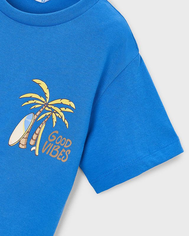 T-shirt bambino Surfisti Mayoral in bianco o blu Mayoral 2 Anni 92cm