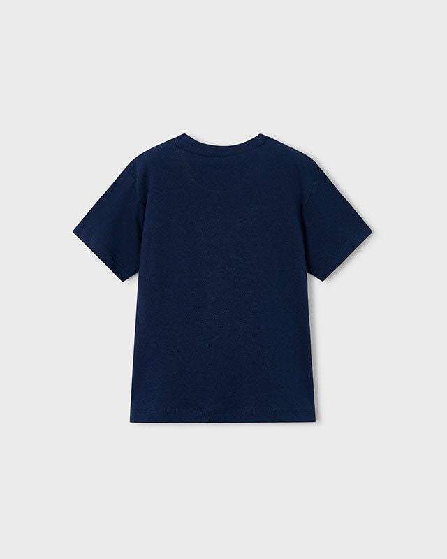 T-shirt bambino Mayoral blu marino pallone calcio Mayoral 2 Anni 92cm