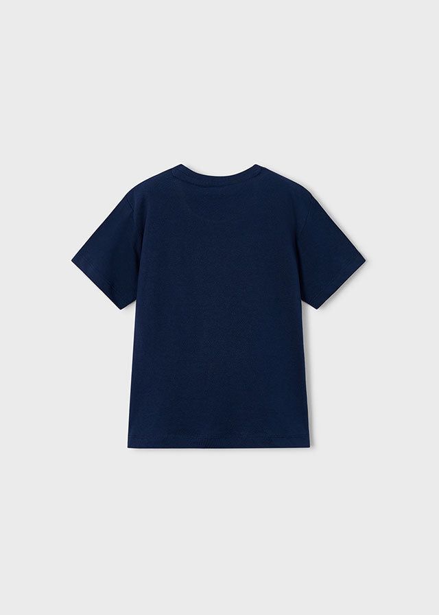 T-shirt bambino Mayoral blu marino pallone calcio Mayoral 2 Anni 92cm