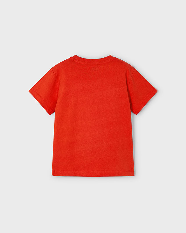 T-Shirt bambino Mayoral stampa Surf rosso Mayoral Rosso