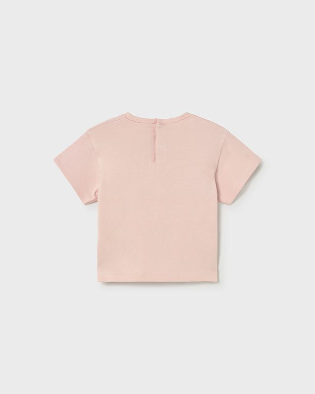 T-shirt neonata Rosa ciliegia Mayoral Mayoral