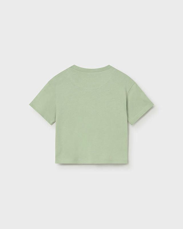 T-shirt neonato con taschino macchina Mayoral verde Mayoral 6 Mesi 68cm