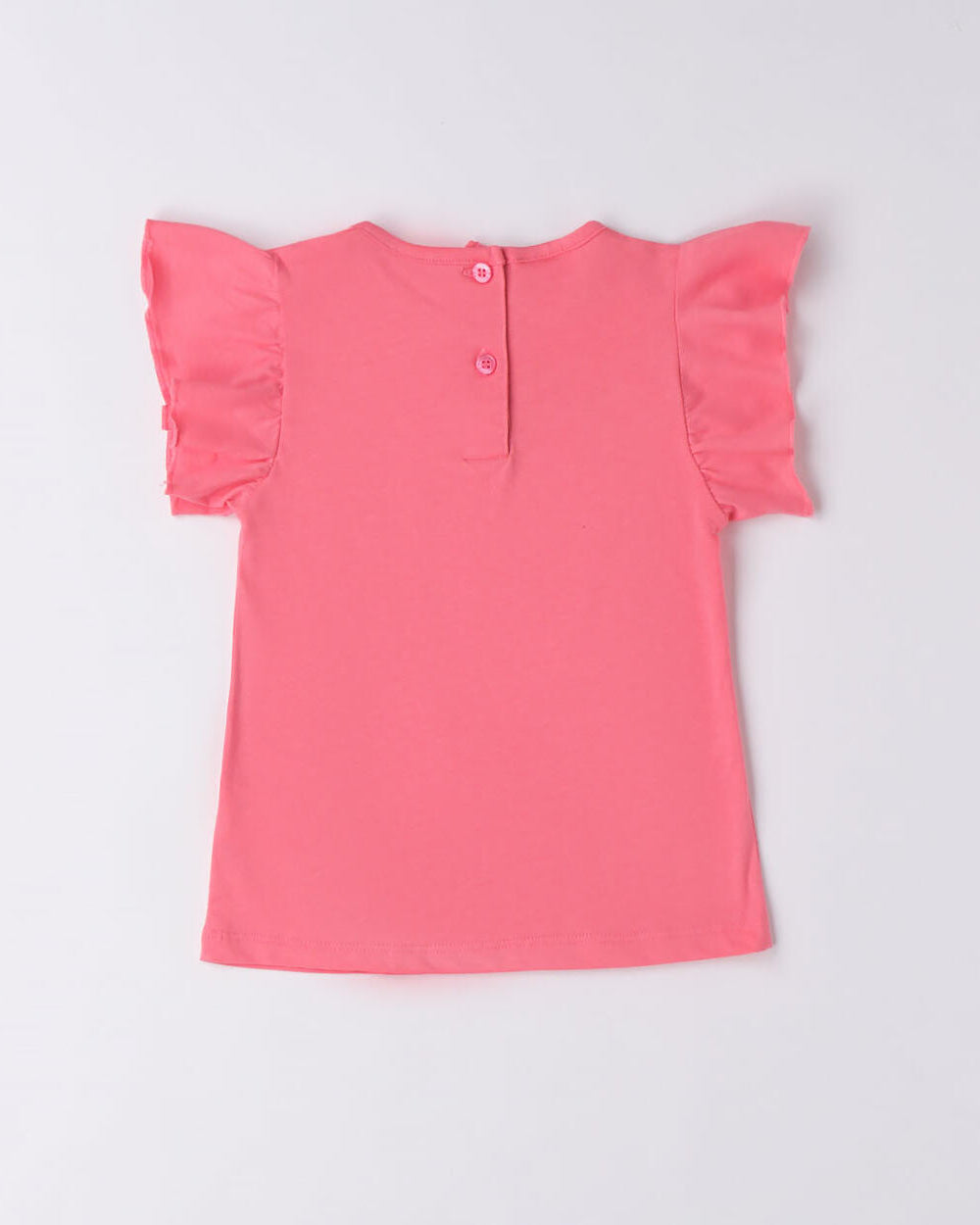 T-shirt fresco cotone bambina iDO Unicorno rosa iDO Rosa