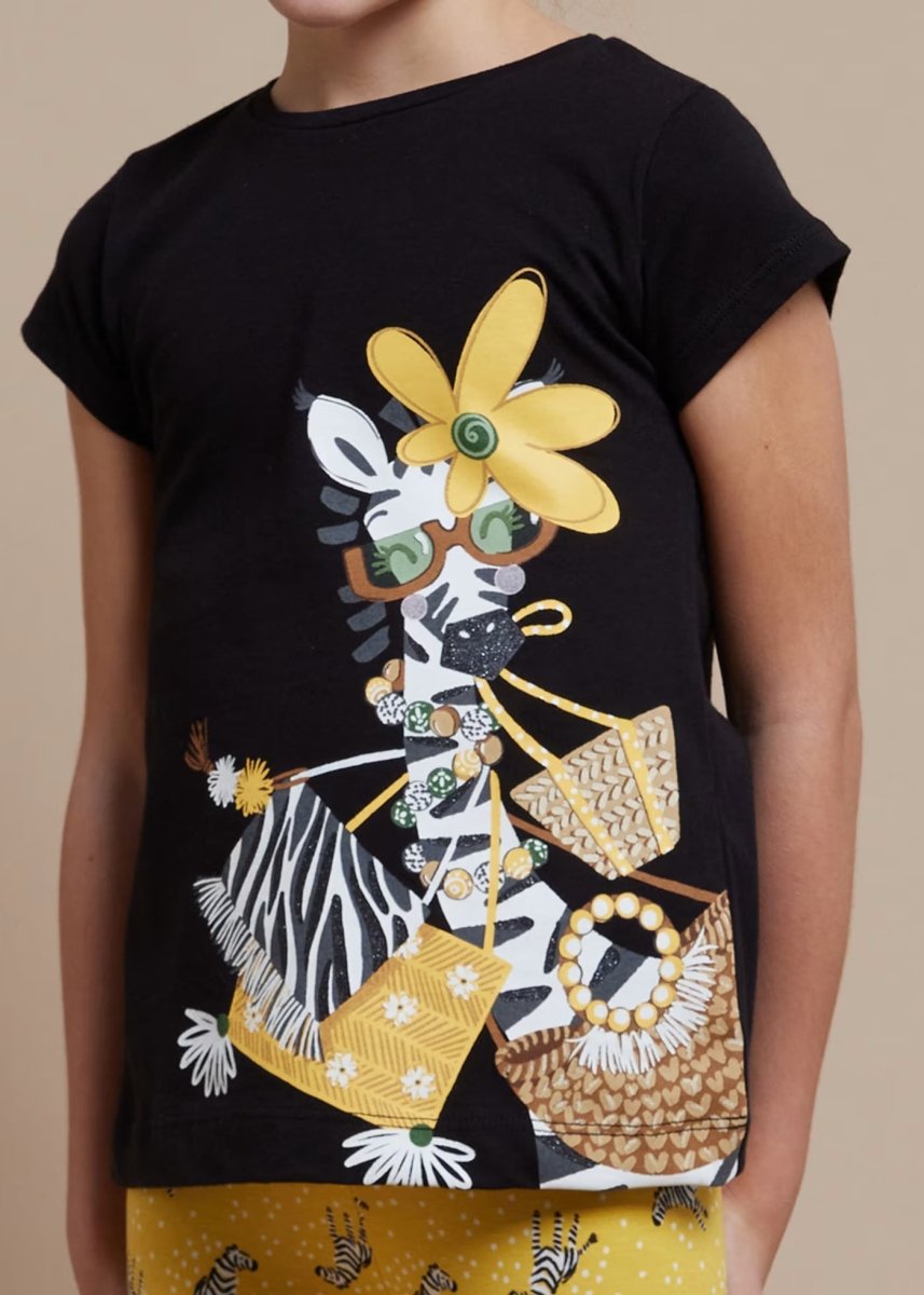 Maglietta nera bimba on sale