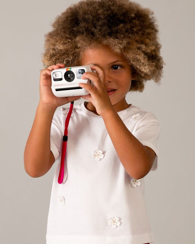 T-shirt Bambina con Fiori 3D Applicati di Mayoral Mayoral 2 Anni 92cm