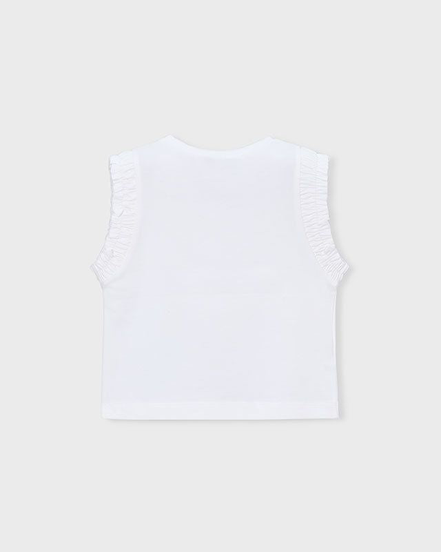 T-shirt bambina con grafica fiori 3D di Mayoral Mayoral 2 Anni 92cm