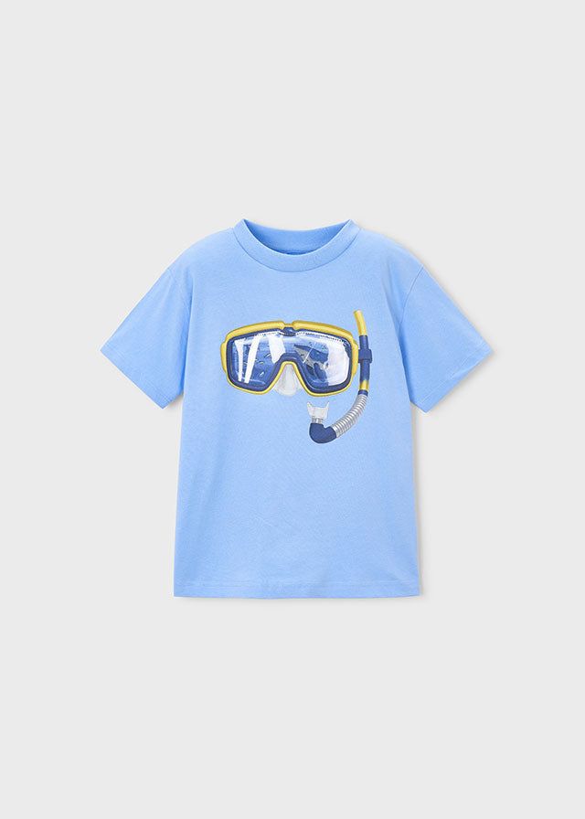 T-shirt bambino applicazione maschera sub - Mayoral Mayoral 2 Anni 92cm
