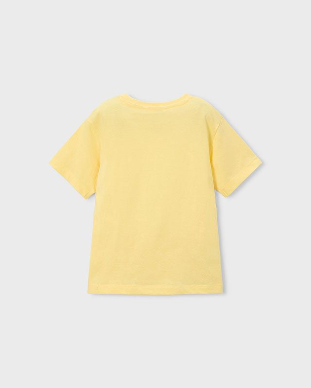 T-shirt bambino giallo limone di Mayoral Mayoral 2 Anni 92cm