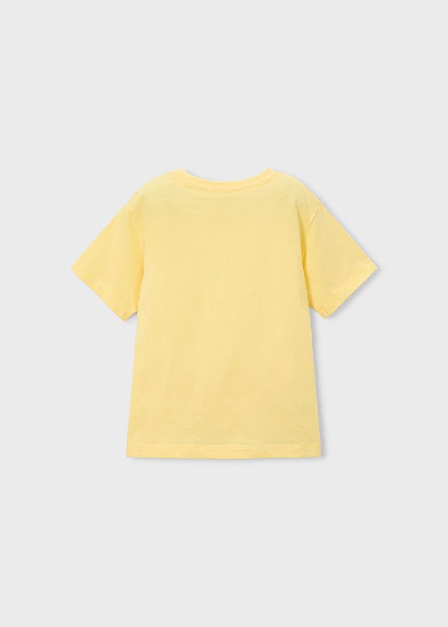 T-shirt bambino giallo limone di Mayoral Mayoral 2 Anni 92cm