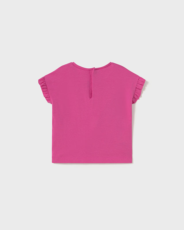 T-Shirt neonata Mayoral Granchi Fucsia Mayoral Fucsia