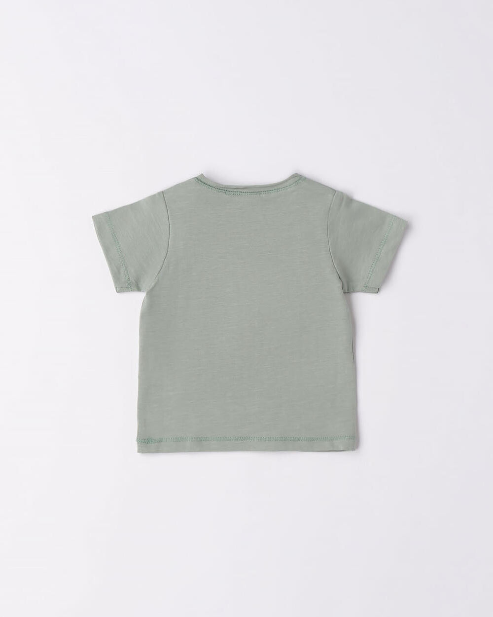 T-Shirt neonato iDO Elefantino verde salvia iDO Verde