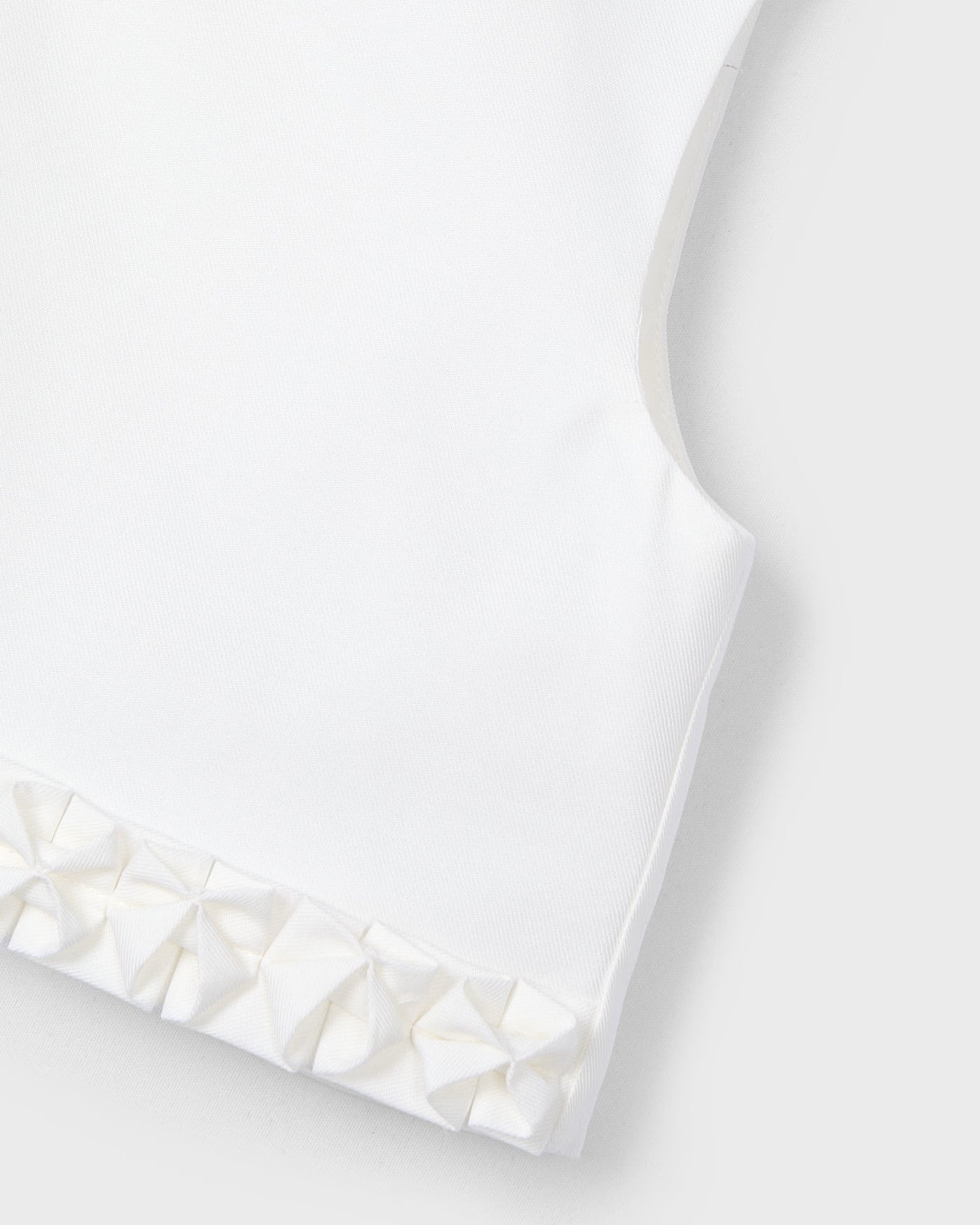 Top dettagli plissettati bambina Mayoral panna Mayoral 2 Anni 92cm