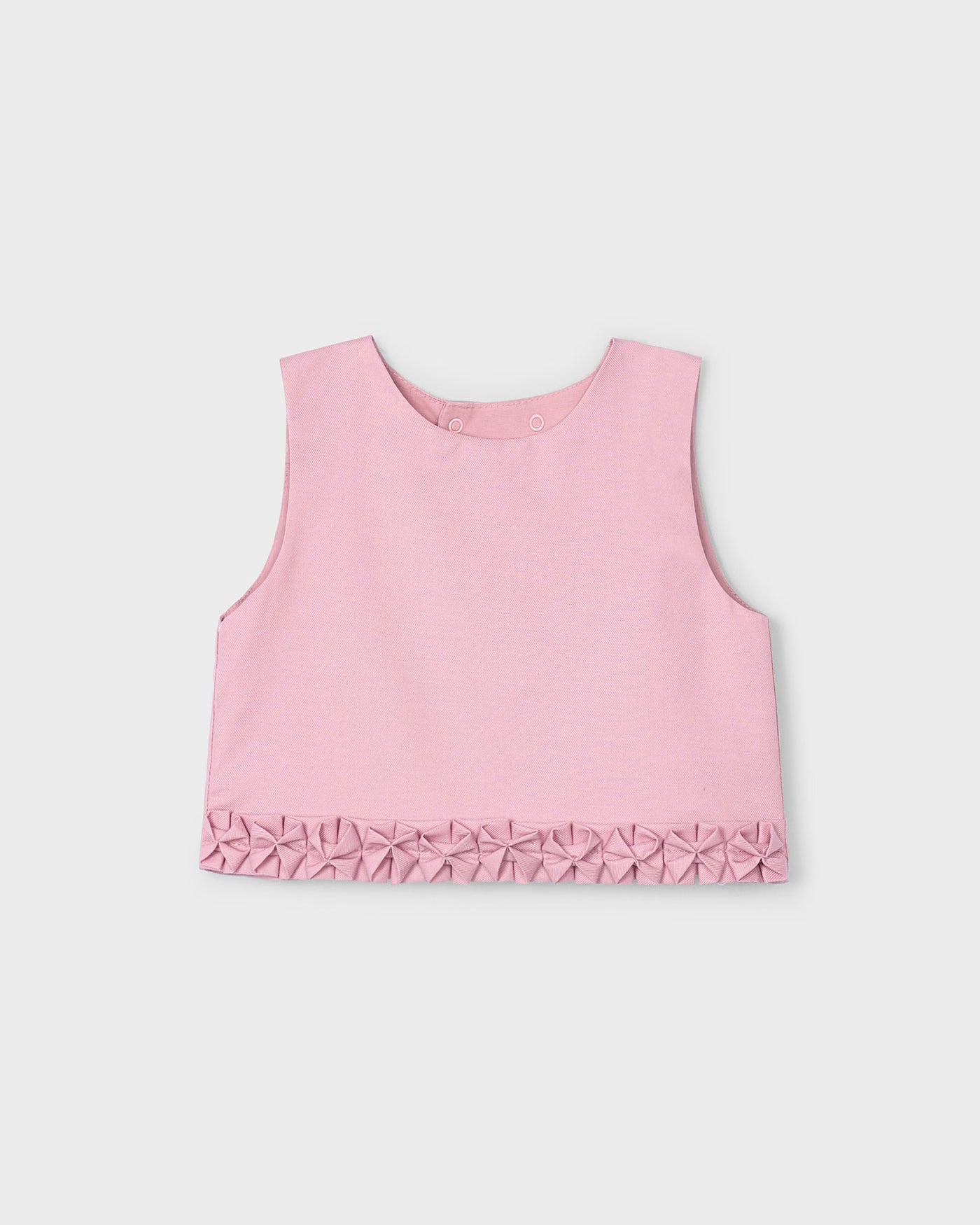 Top dettagli plissettati bambina Mayoral rosato Mayoral 2 Anni 92cm