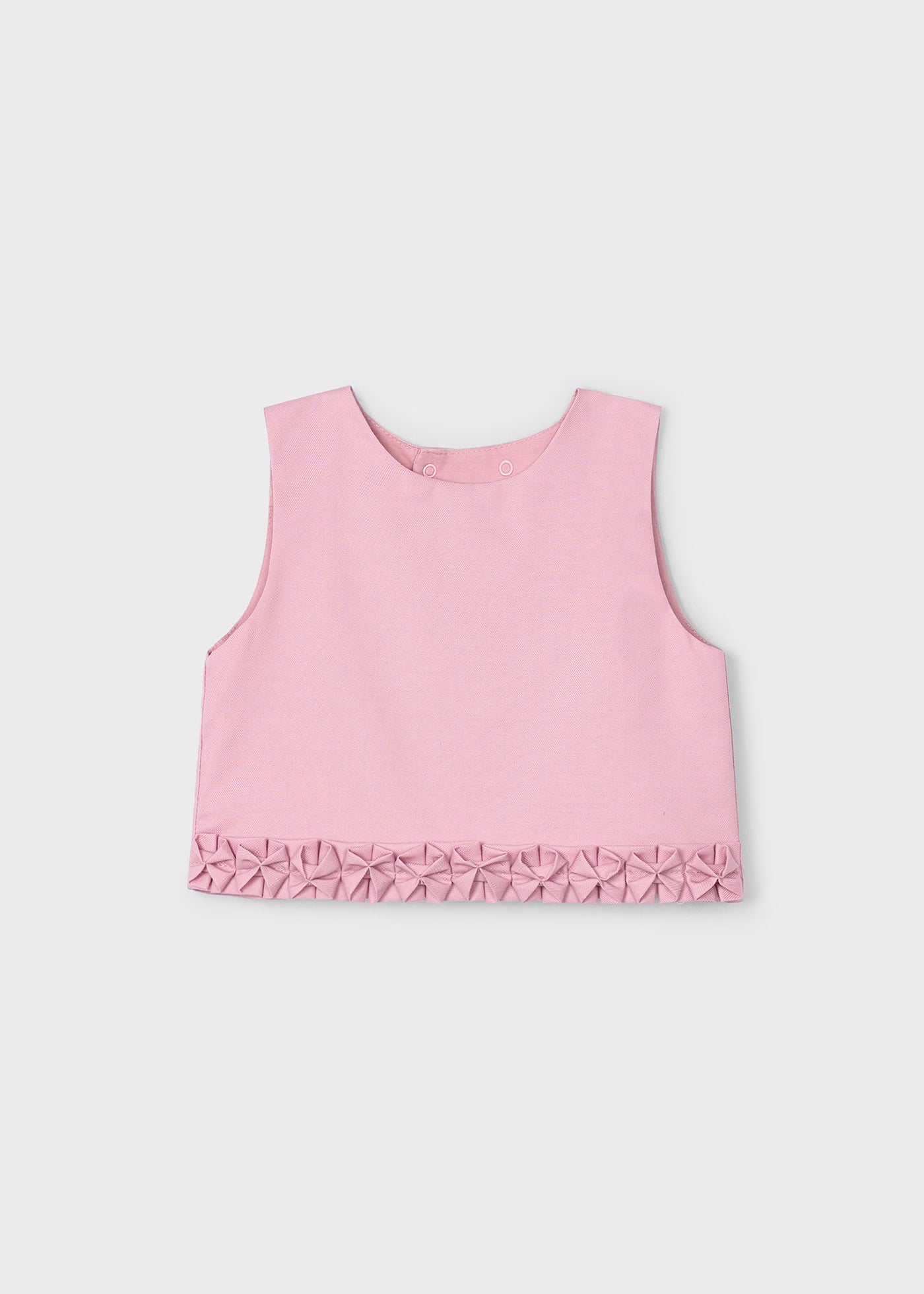 Top dettagli plissettati bambina Mayoral rosato Mayoral 2 Anni 92cm