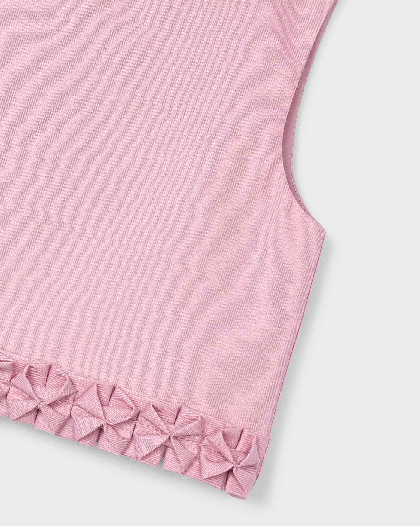 Top dettagli plissettati bambina Mayoral rosato Mayoral 2 Anni 92cm