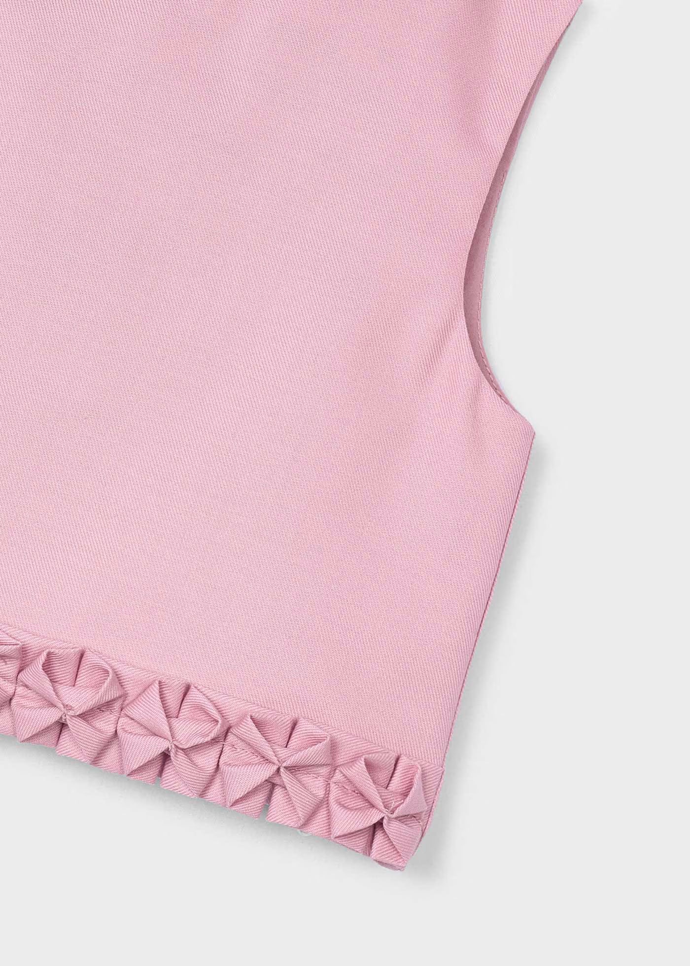 Top dettagli plissettati bambina Mayoral rosato Mayoral 2 Anni 92cm